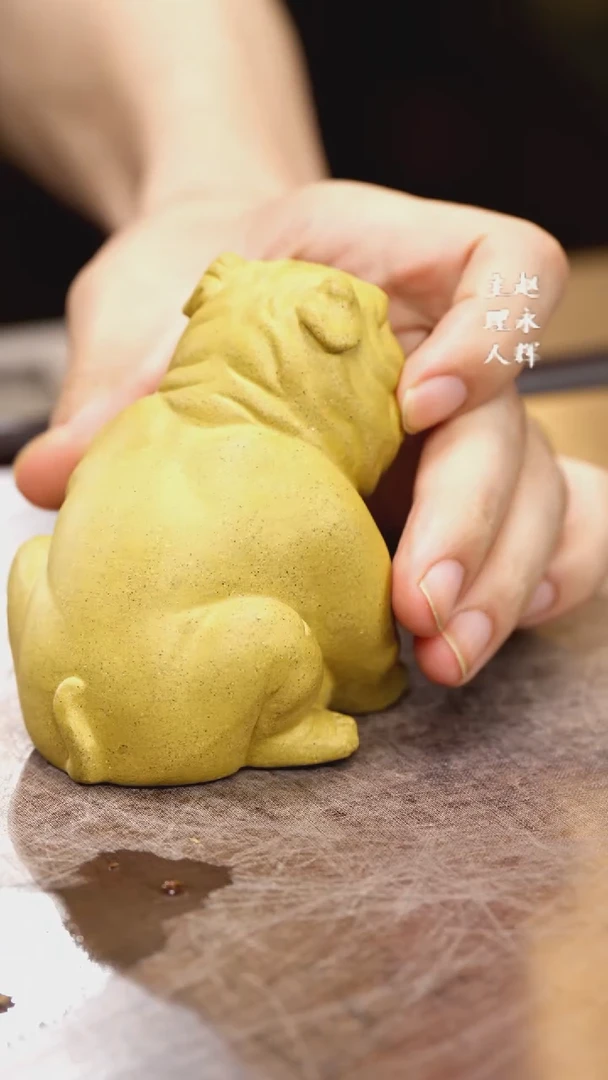紫砂茶宠恶霸犬，，，