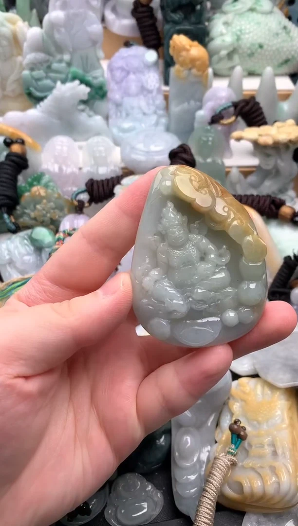 吊坠(不含链)未镶嵌翡翠1