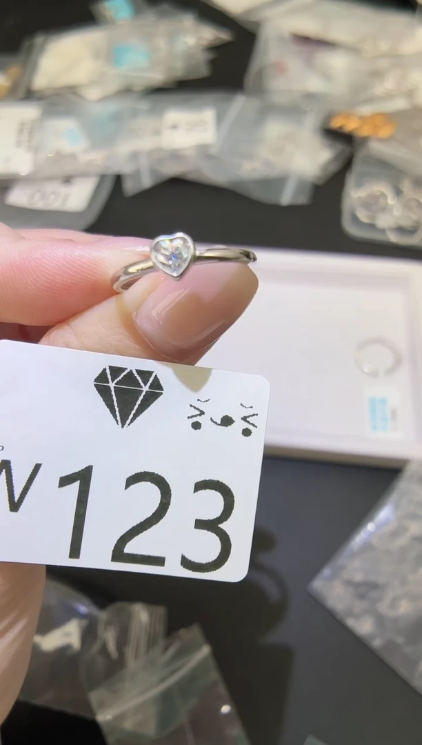 合成碳硅石925银多样性发一N123