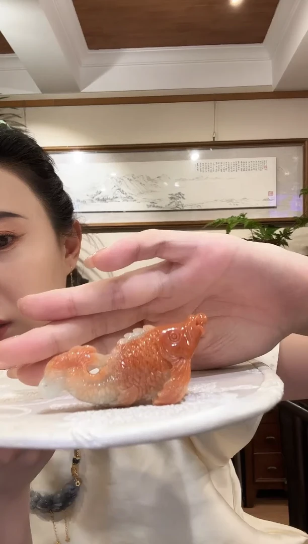 翡翠未镶嵌颈饰国风