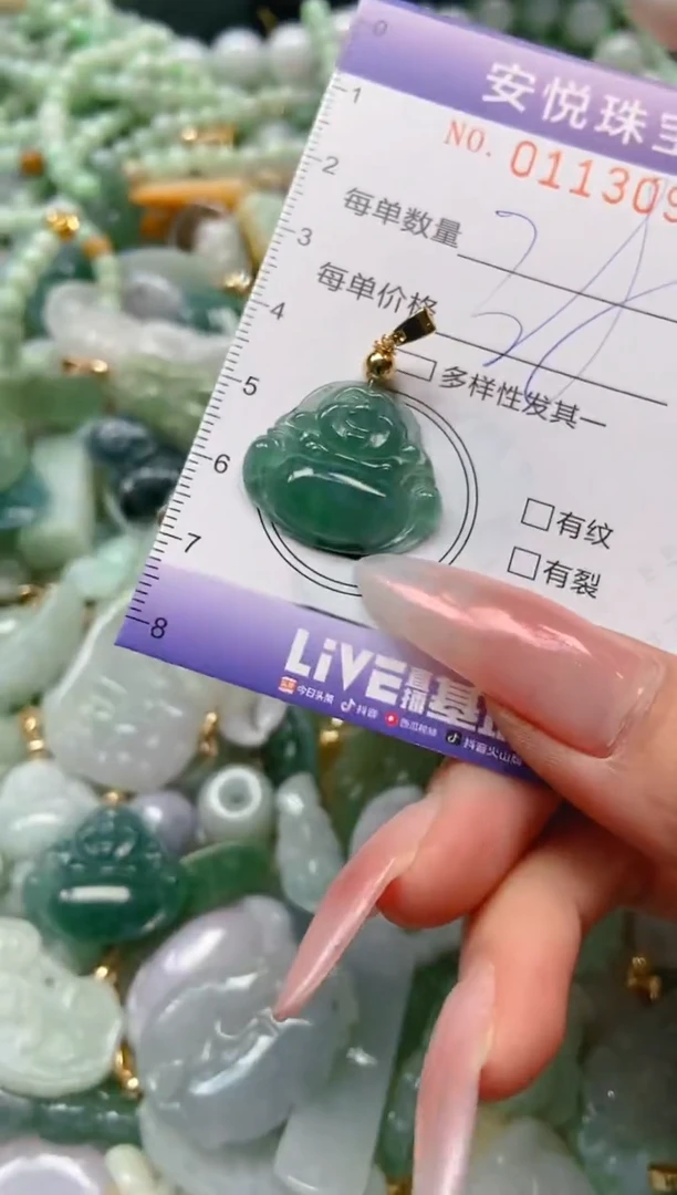 【闪购商品】翡翠颈饰未镶嵌闪购0113093