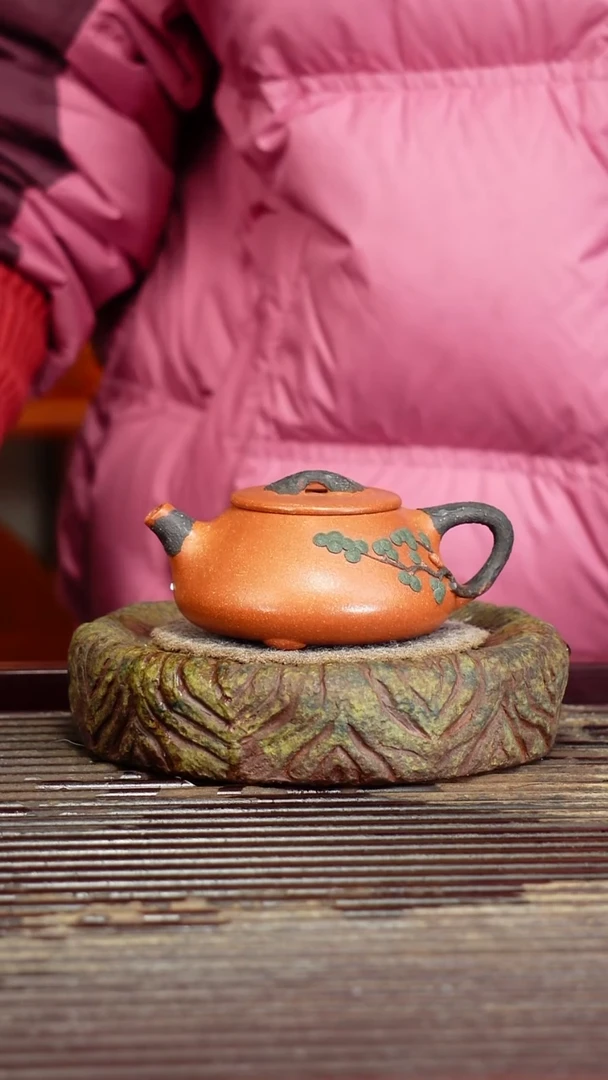 宜兴原矿紫砂壶茶壶120C