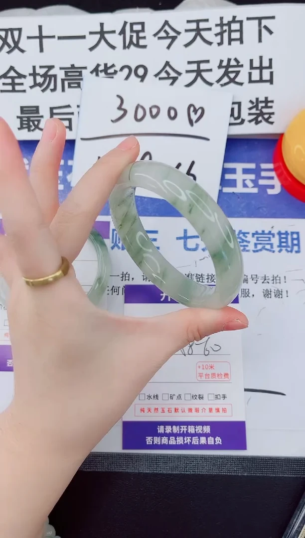 未镶嵌手镯石英质玉42-59