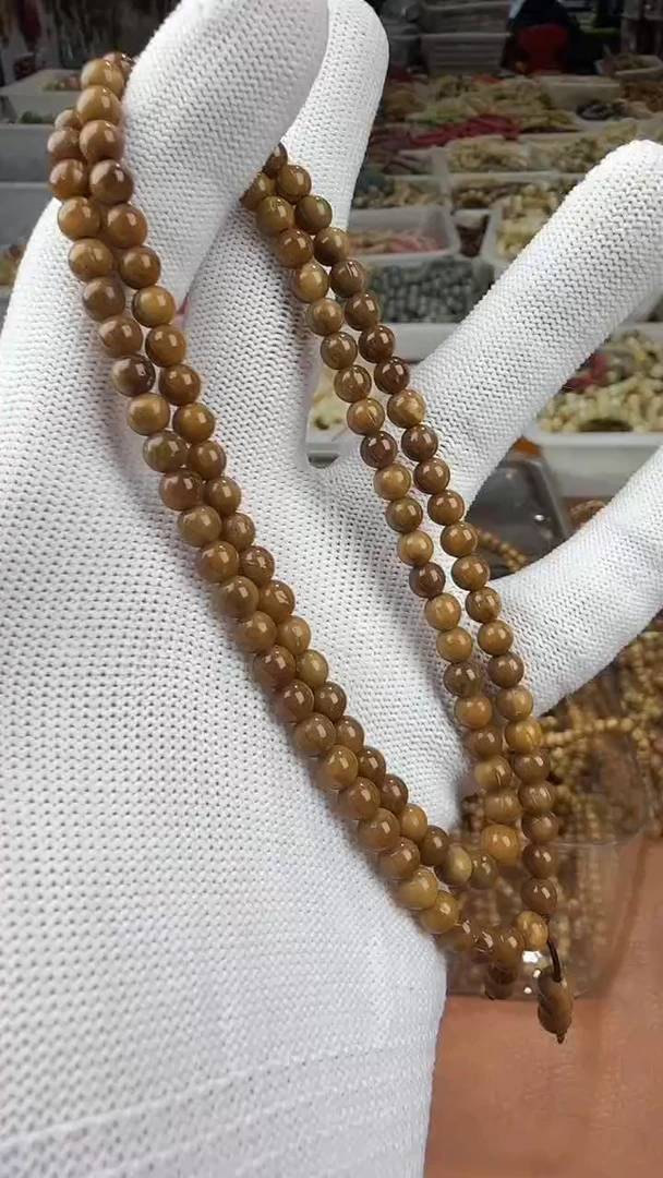 手串库克库克5mm福利长串有棕眼线