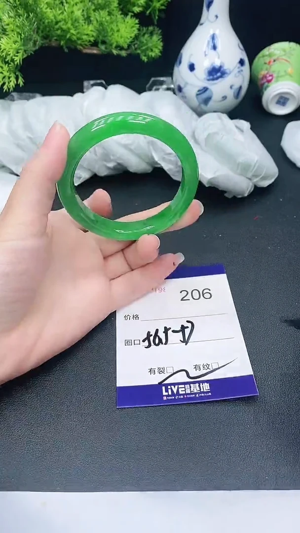 未镶嵌手镯翡翠206