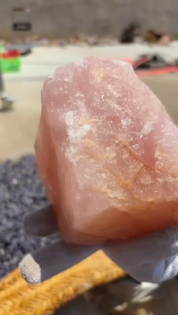 摆件未镶嵌水晶粉水晶 290