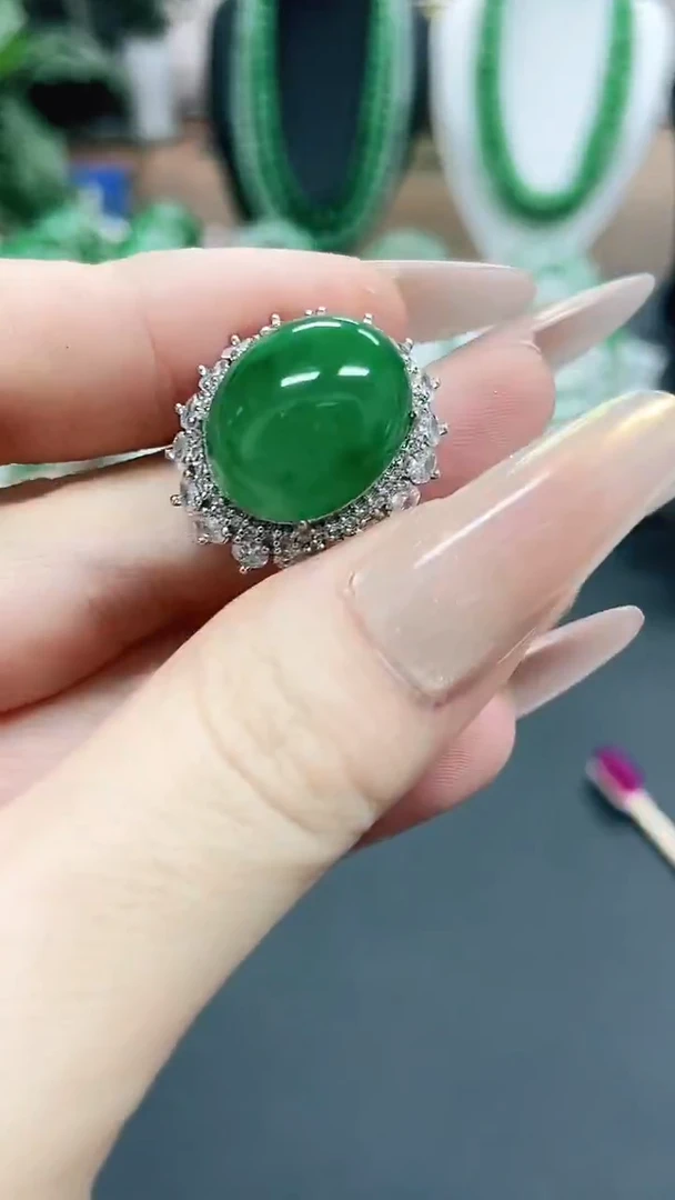 未镶嵌1石英质玉（非洲翠）/4920