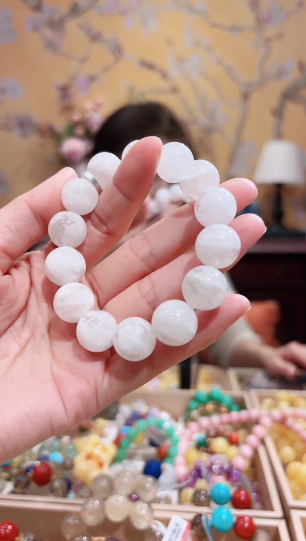 未镶嵌手链水晶设计款手串14天然晶体结构