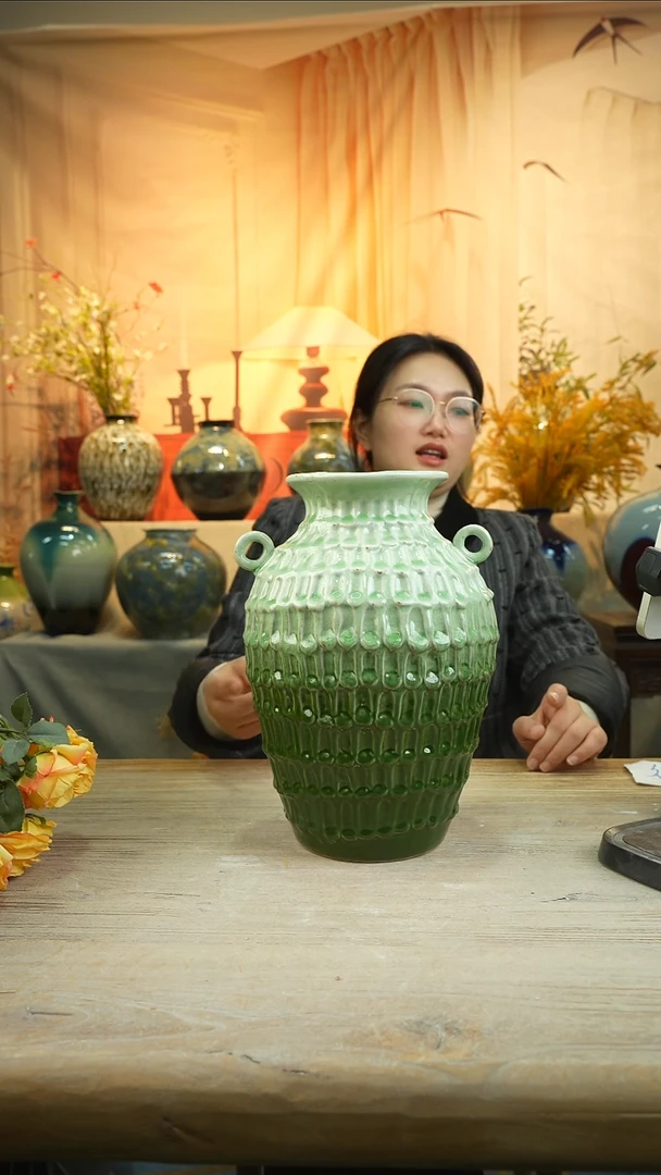 高29口12陶瓷花瓶花器