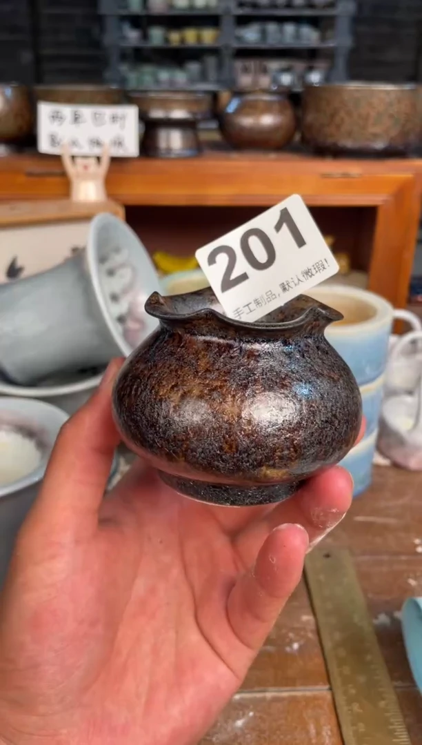 瓷片201知木小芳花盆直播编号