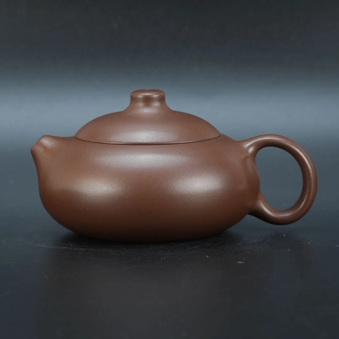 lot20603 756 徐力淳 紫砂1985底槽清扁西施（160cc)