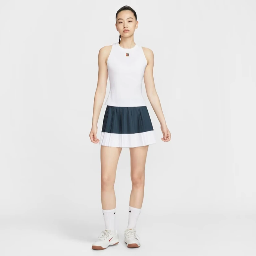 NIKE/耐克女子CourtDri-FIT速干褶裥网球半身裙 HJ7914-478
