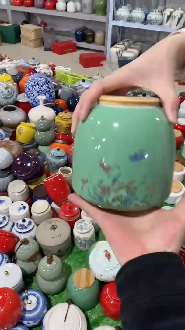 【闪购商品】罐陶瓷茶叶罐密封罐等