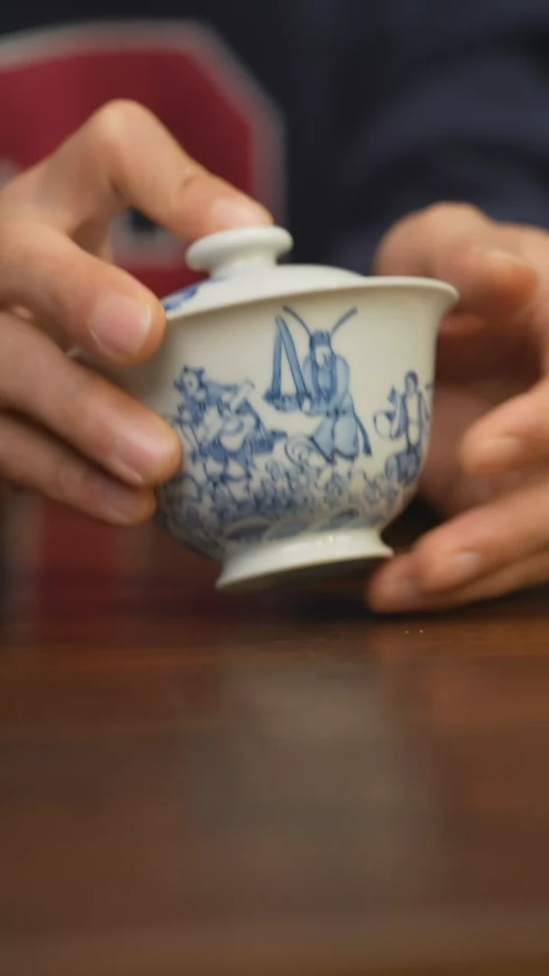 【闪购商品】杯柴窑青花 破价福利