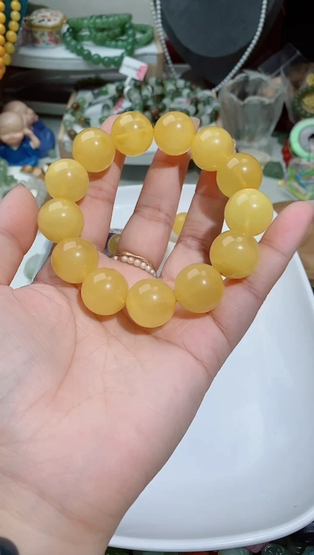 未镶嵌蜜蜡手链宗*1580