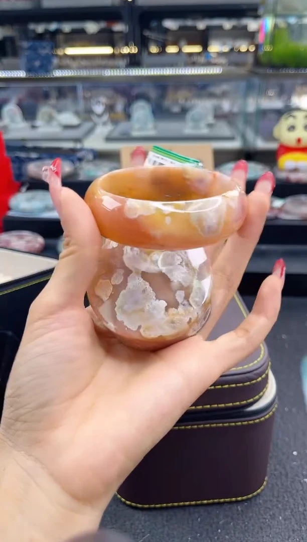 未镶嵌手镯石英质玉58圈口（赠品镯心）6854