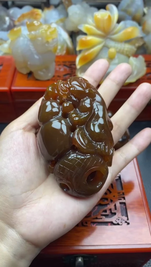 玛瑙/玉髓手把未镶嵌5****400
