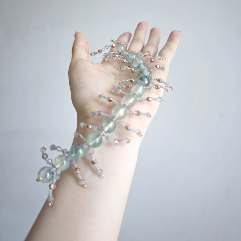 风雪初晴蜈蚣软簪发簪手工汉服百搭复古风超仙简约日常百搭发饰品