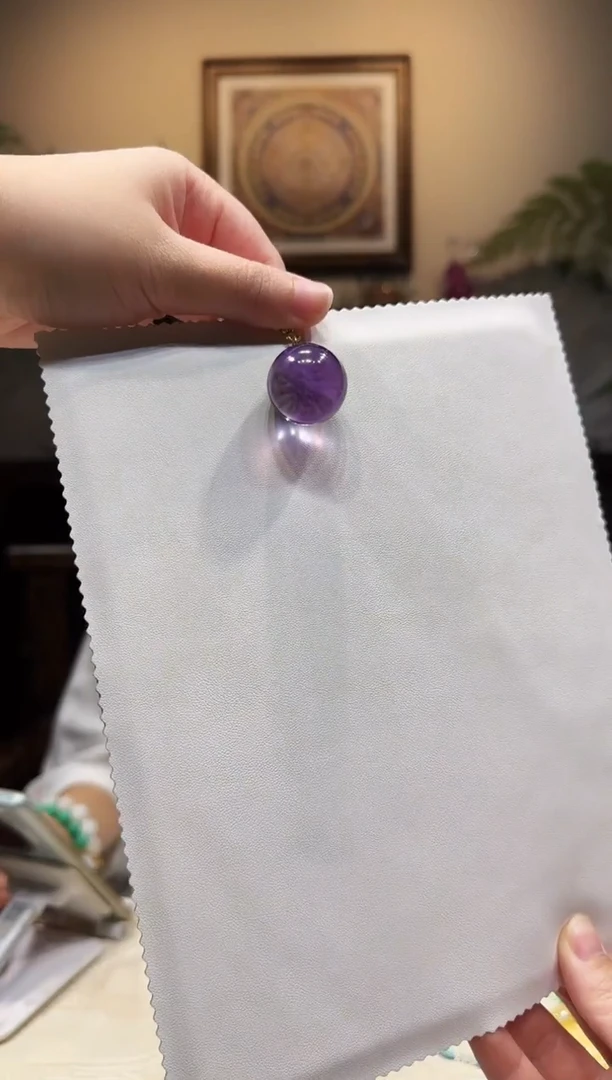 颈饰未镶嵌紫晶吊坠