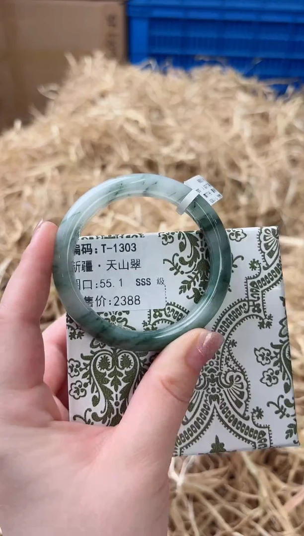 未镶嵌手镯石英质玉T-1303