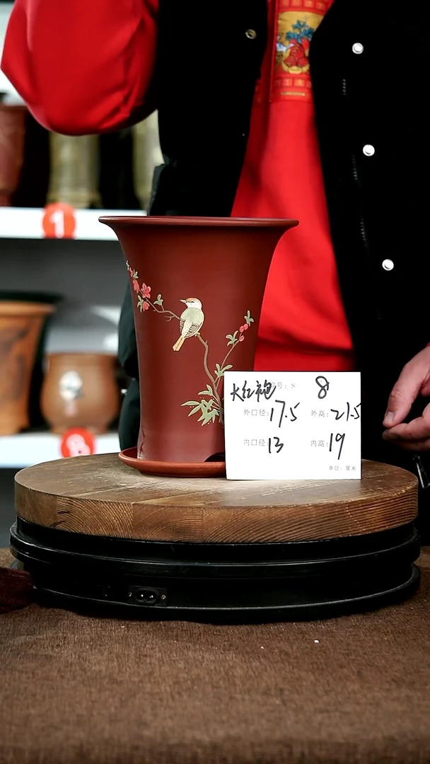 【闪购商品】紫砂花盆8+z宜兴紫砂花盆