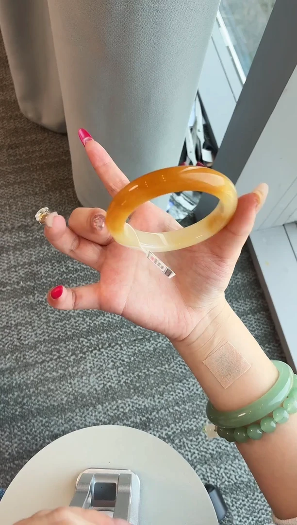 未镶嵌手镯石英质玉18.56.57