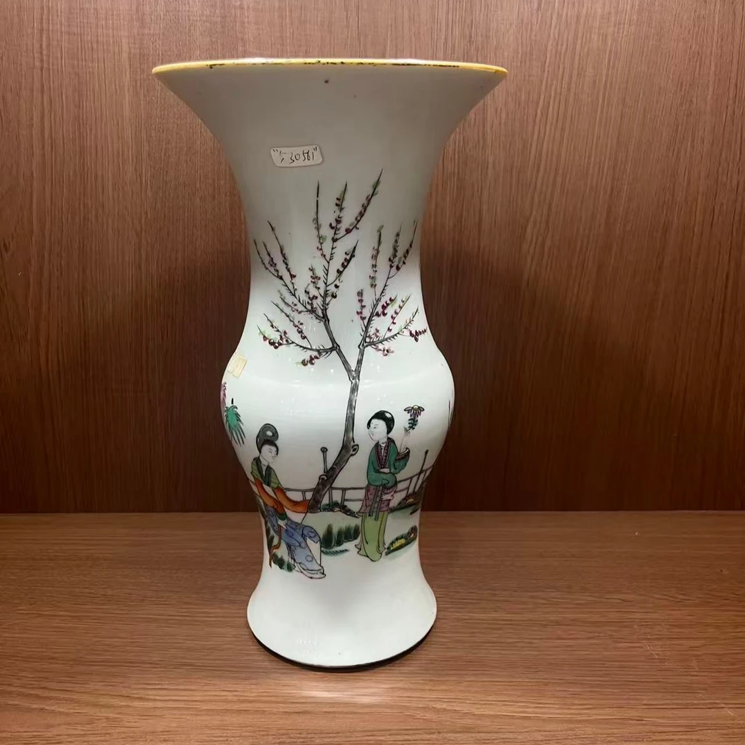 468 民国 桃花仙女花觚-511