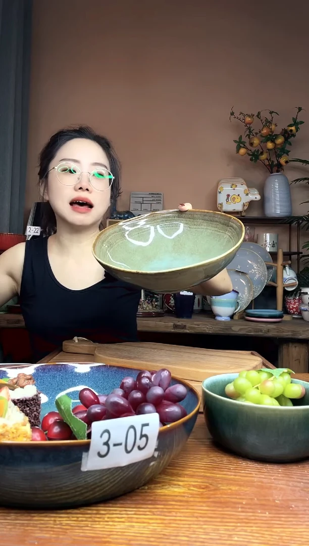 陶瓷9.5英寸异形不规则汤碗 微瑕疵