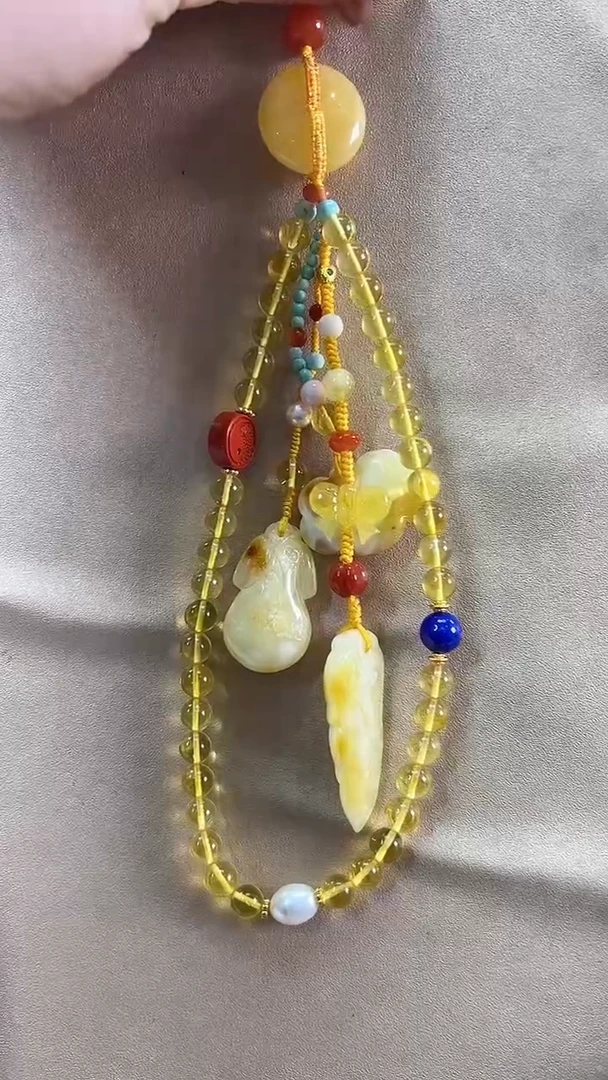 【闪购商品】琥珀颈饰未镶嵌吊坠