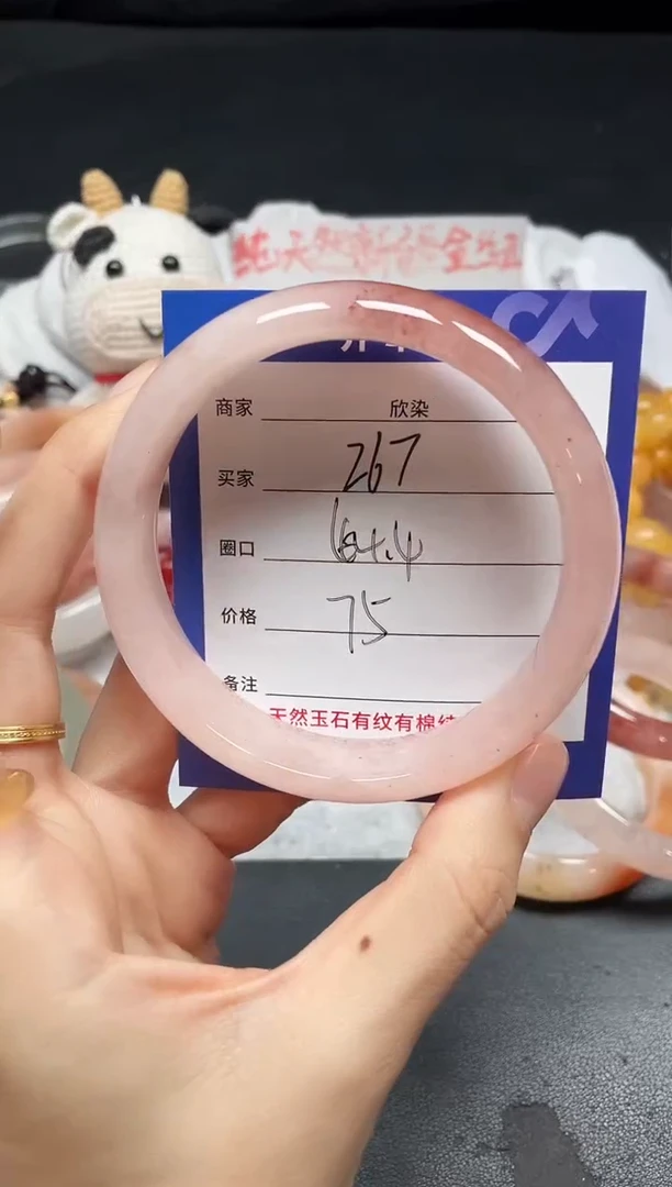 未镶嵌手镯石英质玉267