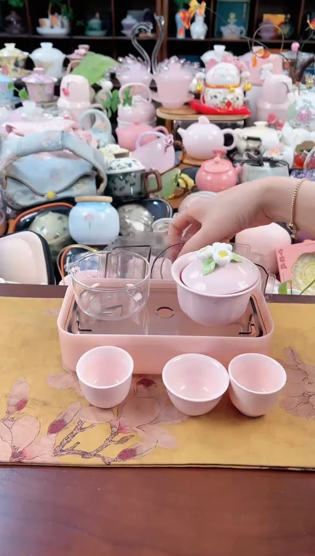 【闪购商品】瓷片茶具：库存仅剩1件