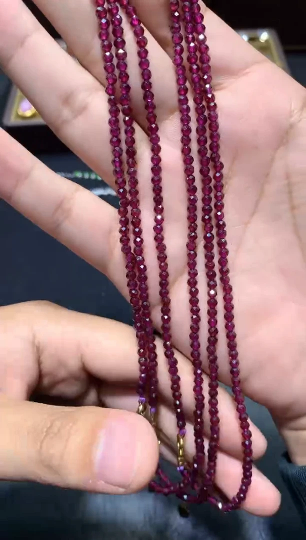 颈饰未镶嵌石榴石W18【多样性发其一】