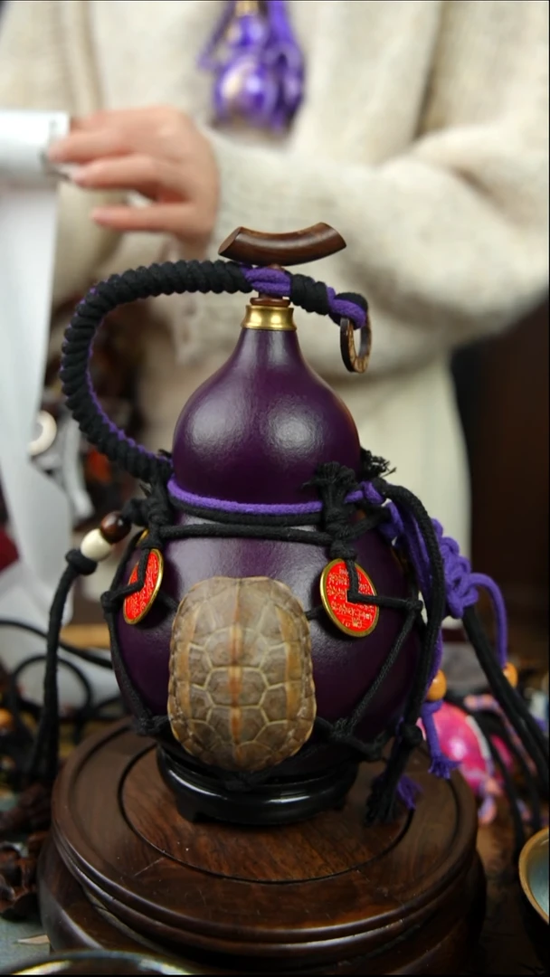 365号800ml左右非遗大漆酒葫芦