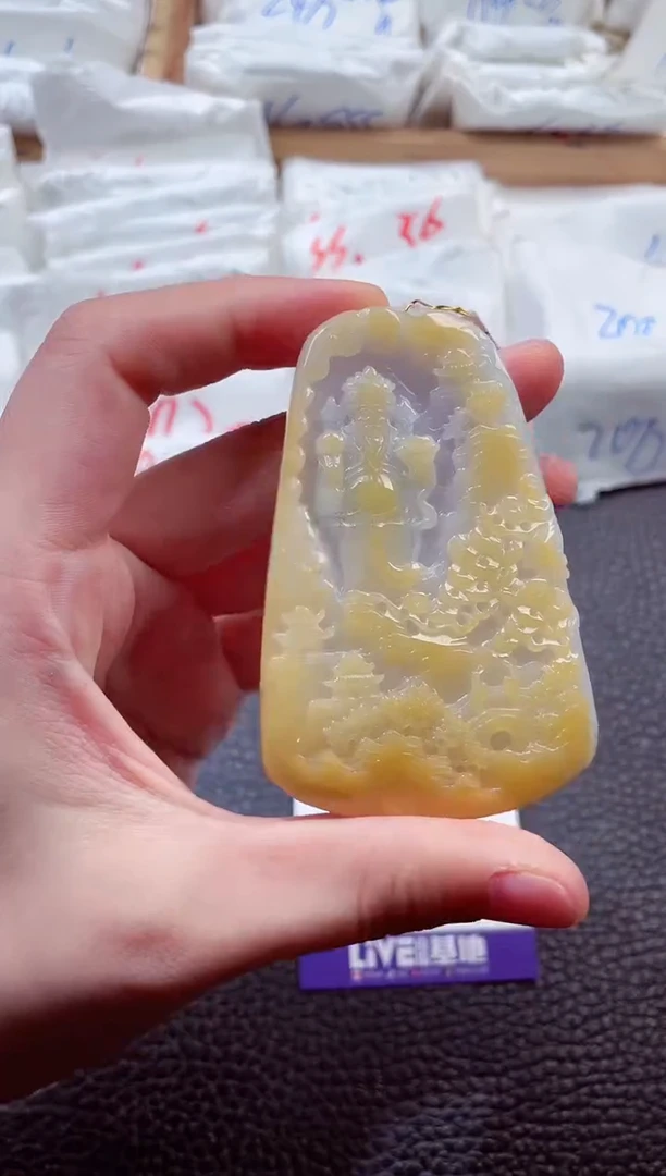 翡翠未镶嵌颈饰00005680