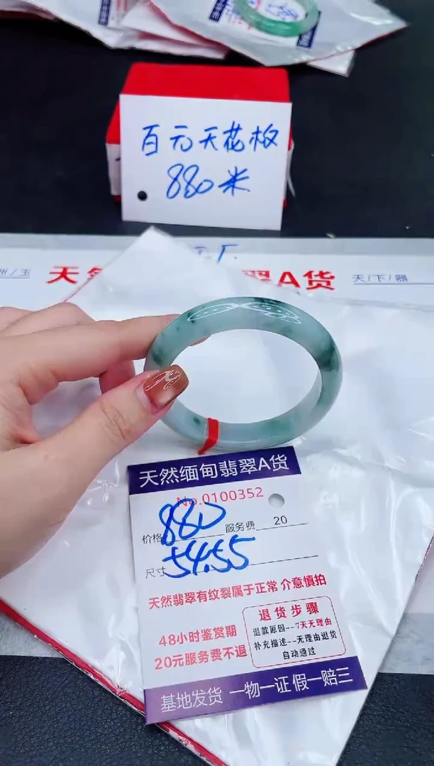 未镶嵌手镯翡翠880.00