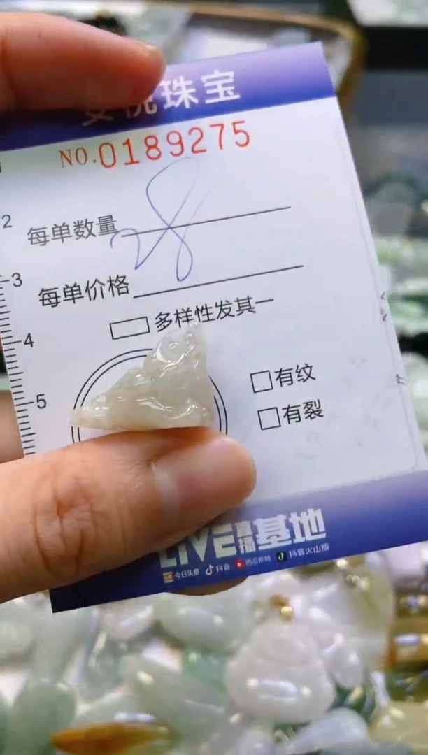 翡翠未镶嵌颈饰闪购0189275