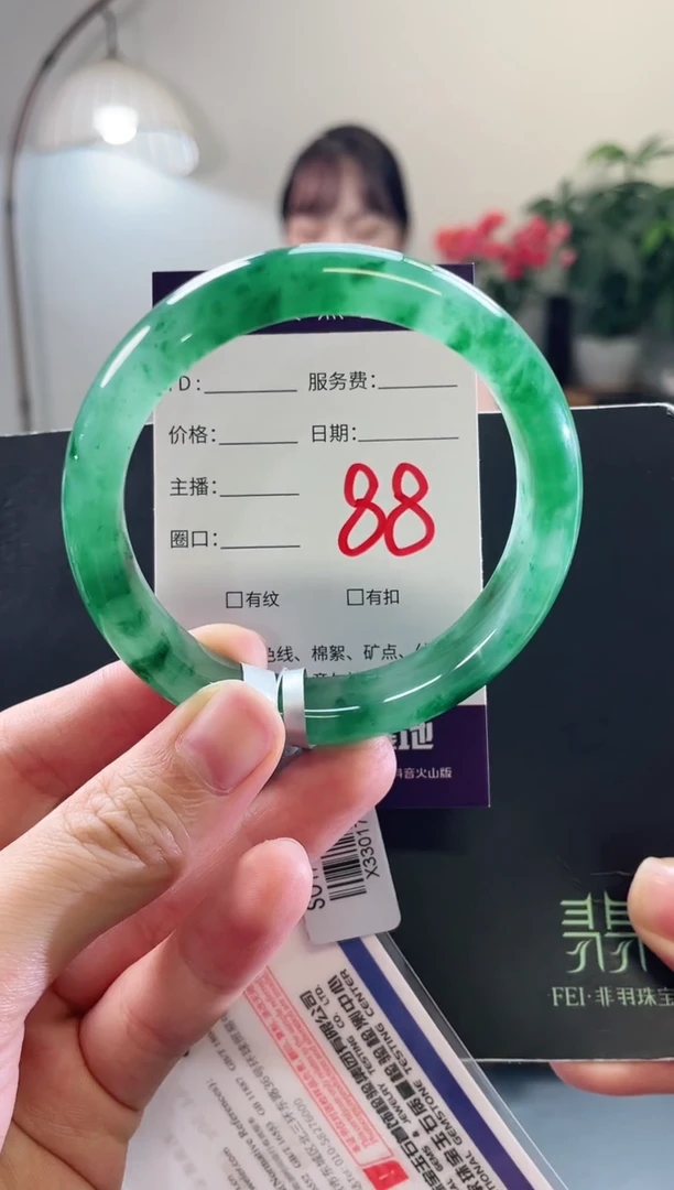 未镶嵌手镯石英质玉88