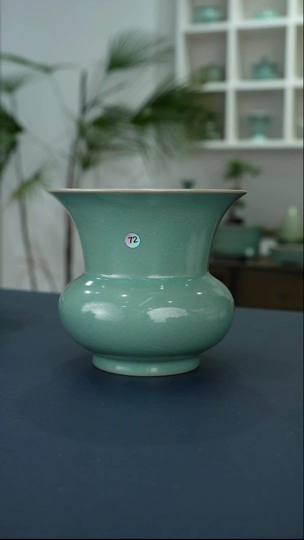 瓷片72号渣斗精品无暇14口径       洁