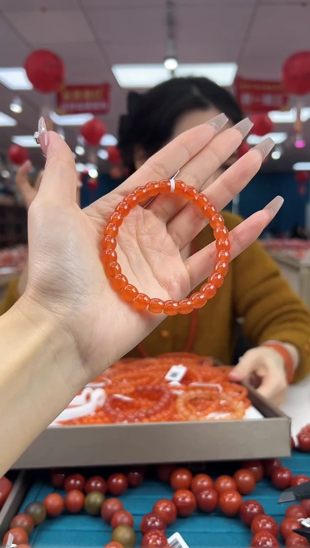 【闪购商品】南红玛瑙手串未镶嵌2.26-11-7（多样式）