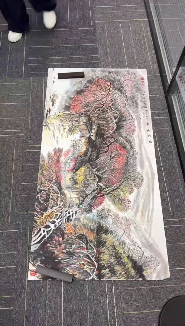 国画国画国画鉴赏手绘实稿-