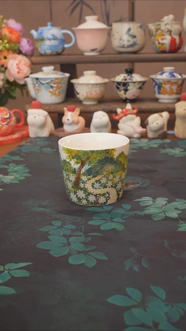 石一   乡间小路猪口杯