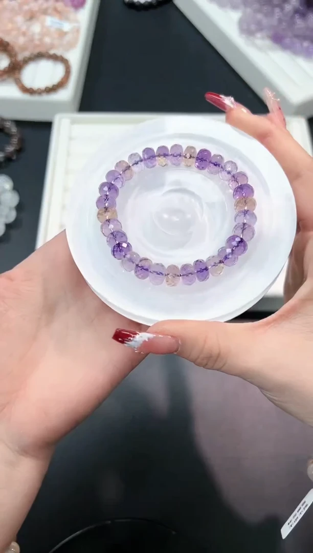 【闪购商品】水晶手串未镶嵌62f多样性发其一/1条默认微瑕