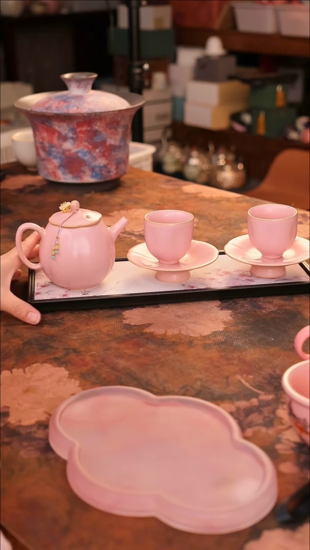 【闪购商品】陶瓷茶具（无礼盒无茶盘）@@A11147