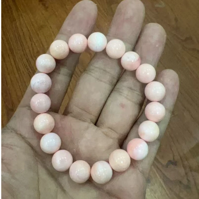 粉色-贝壳10mm单圈