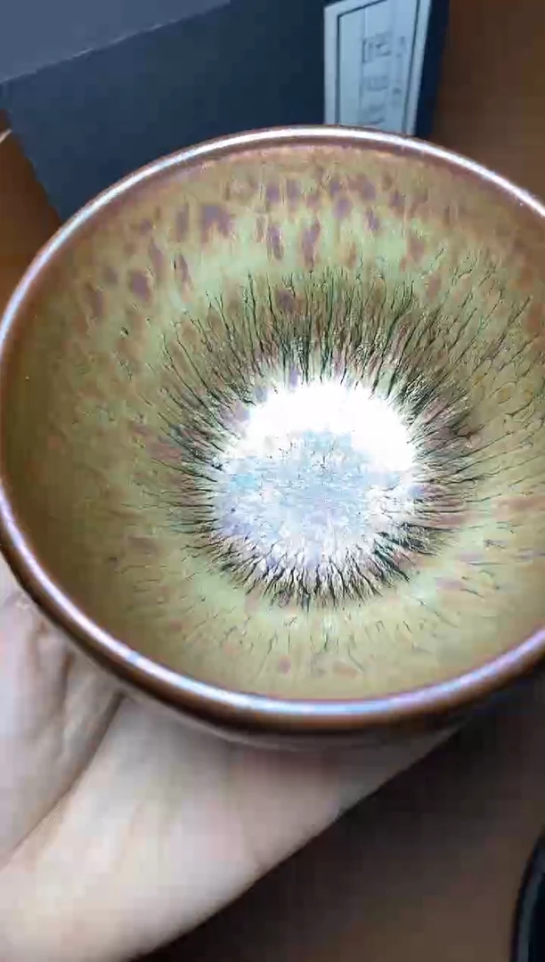 茶盏金丝万缕 盏三疯建盏茶器