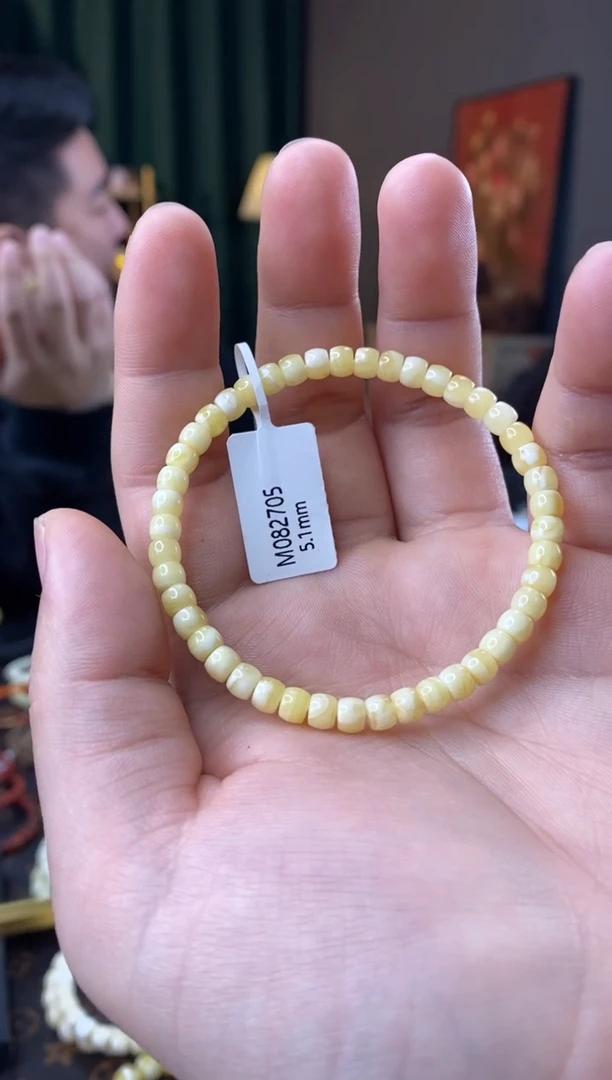 【闪购商品】蜜蜡手串未镶嵌5MM直切