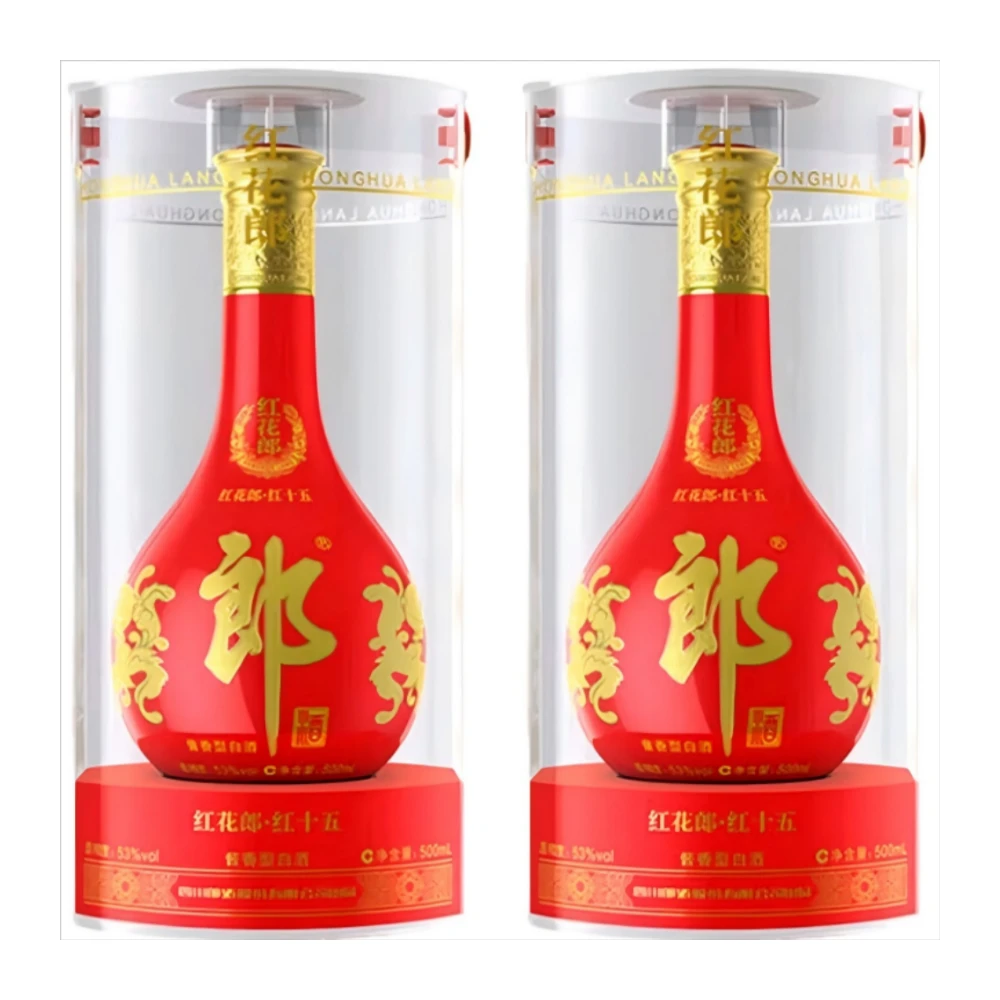 郎 红花郎十五 酱香型白酒 53度 500ml*2