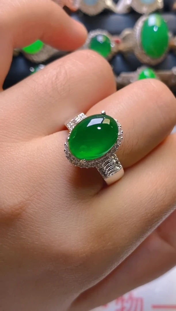 【闪购商品】翡翠未镶嵌耳饰天然A货翡翠1