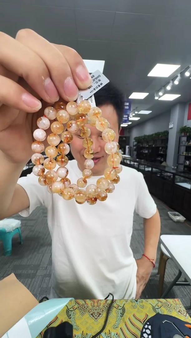 水晶手链未镶嵌6679CK 约10mm多样式发一件