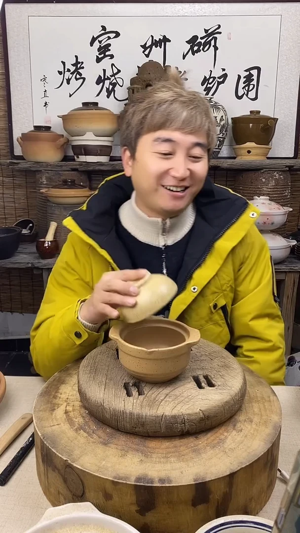 土陶迷你一人食炖盅煨汤小土锅（可明火.可干烧）